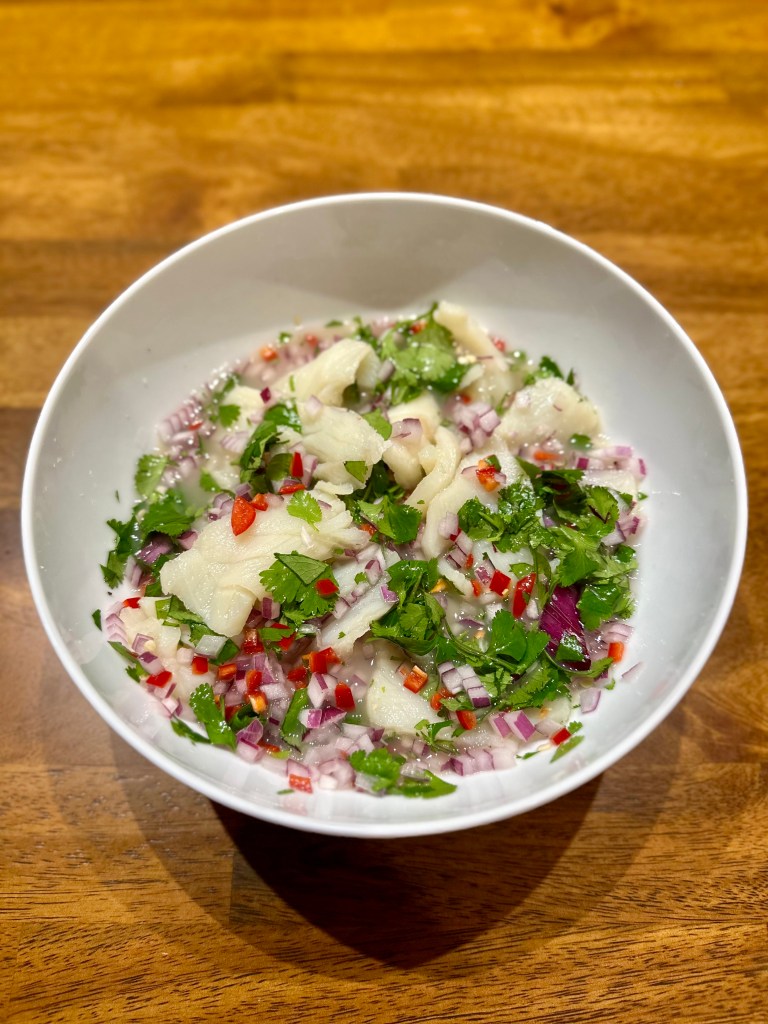 Easy Black Grouper Ceviche