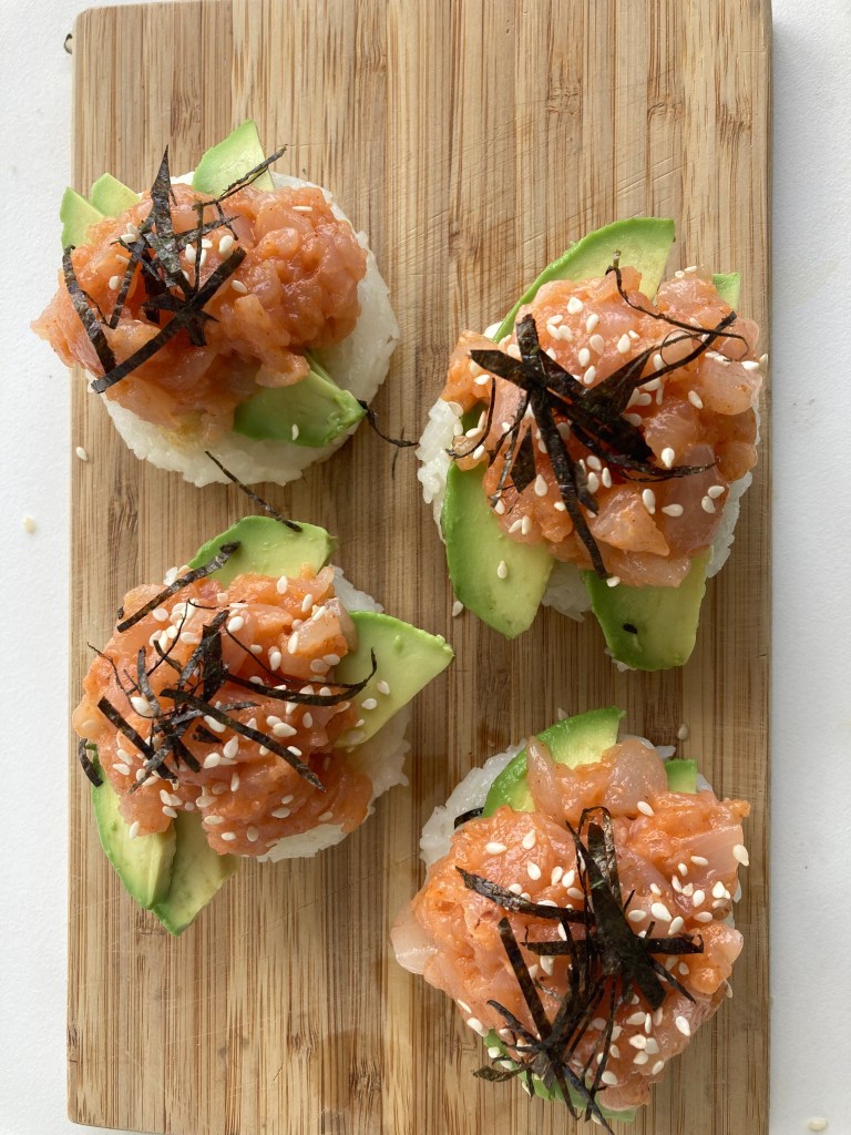 Spicy African Pompano Rice Cakes