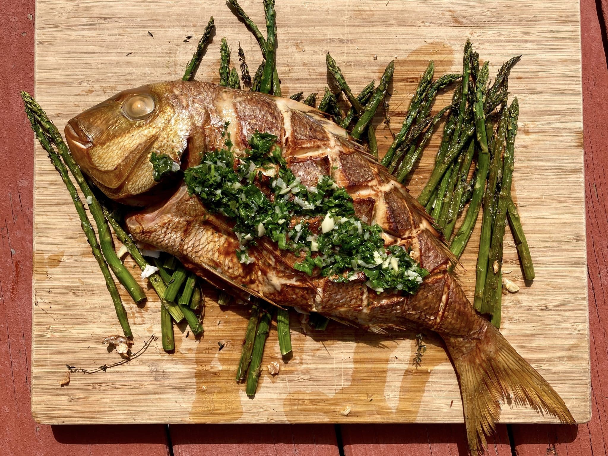 Smoked Whole Porgy