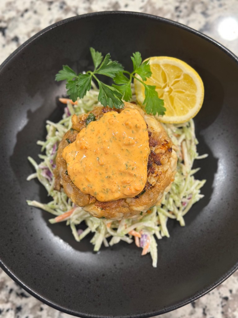 spiny lobster cakes