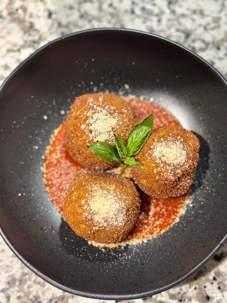lobster arancini