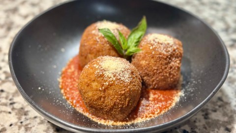 spiny lobster arancini