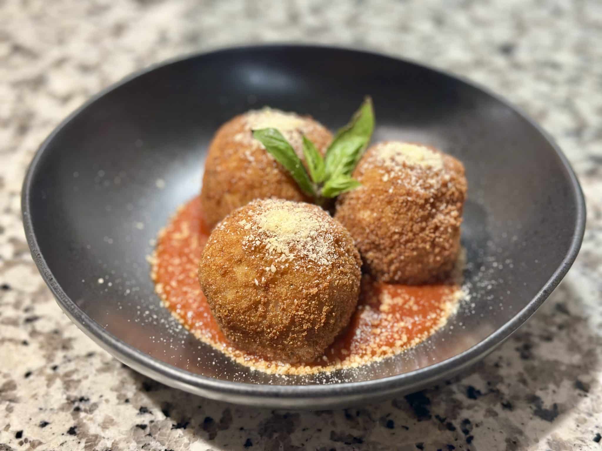 spiny lobster arancini