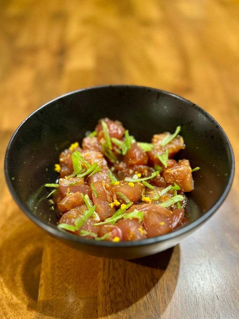 blackfin tuna poke
