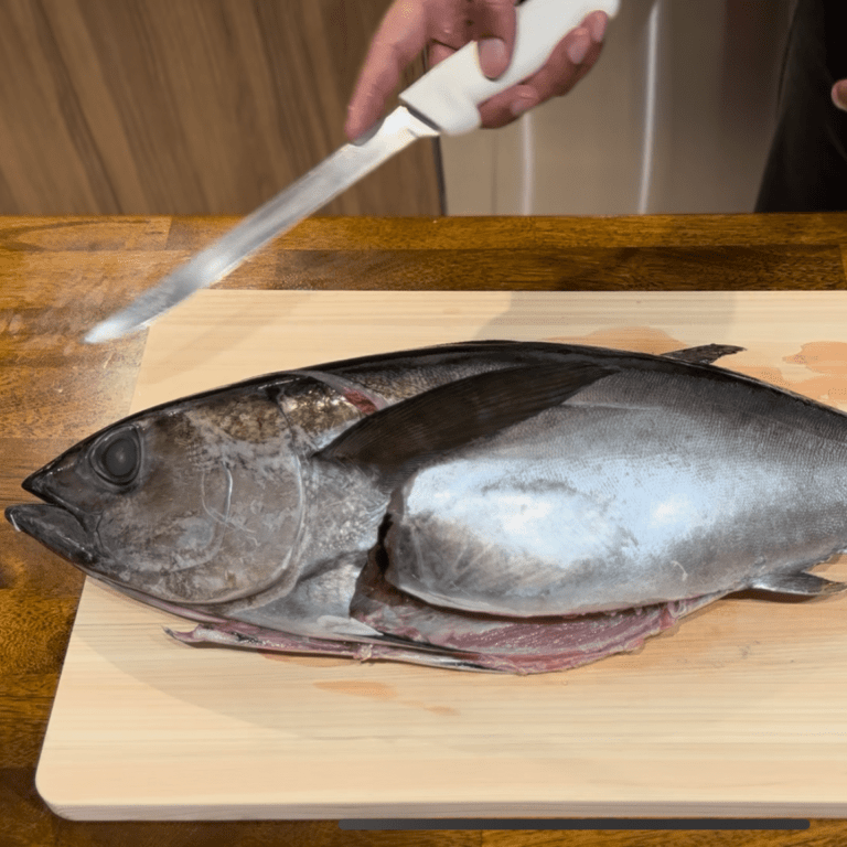 how to fillet a blackfin tuna