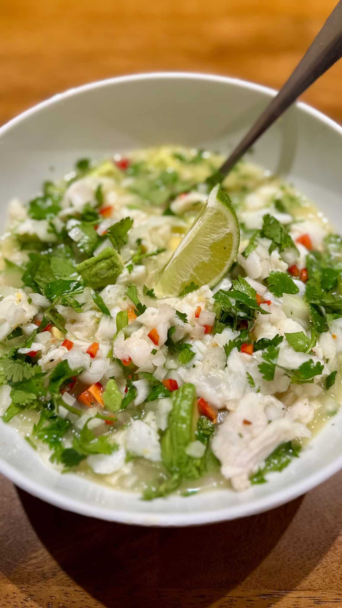 hogfish ceviche recipe