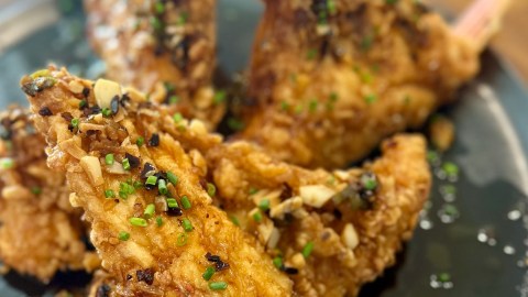 Fried Snapper Collars & Ribs