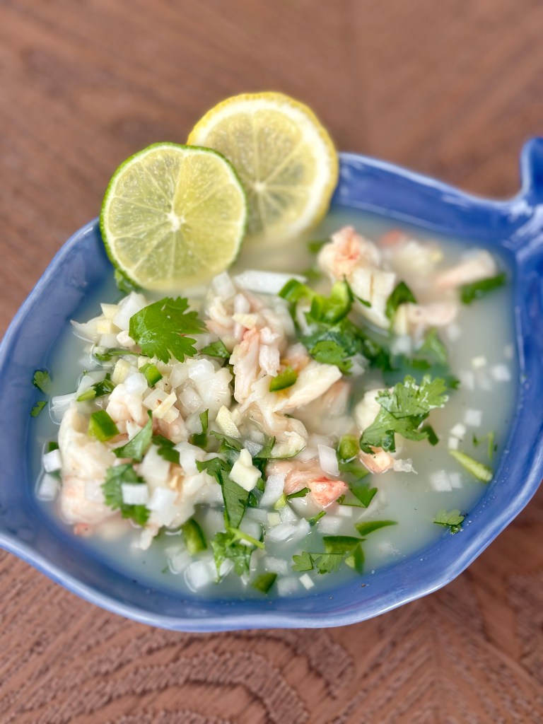 spiny lobster ceviche