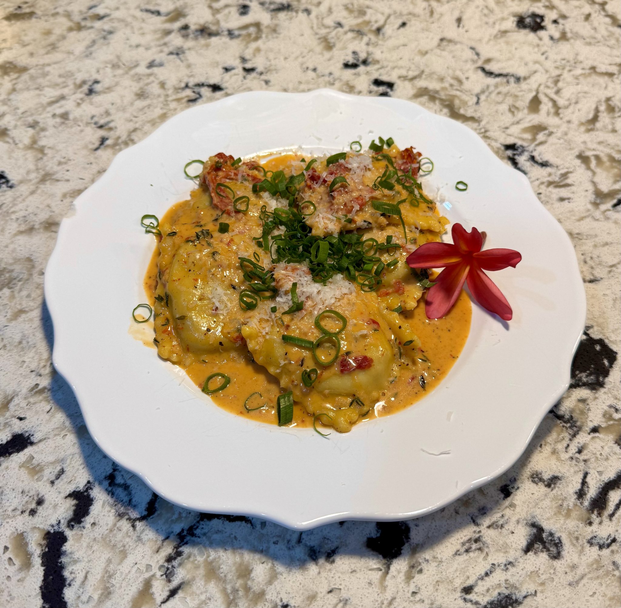 spiny lobster ravioli