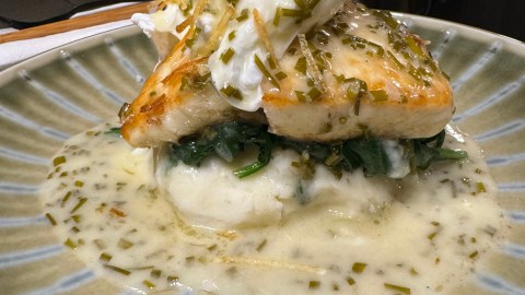 pan seared halibut